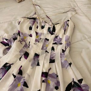 Floral print summer dress